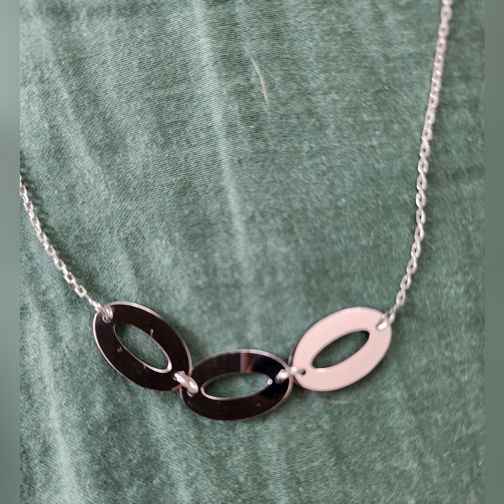 Elegant 925 Sterling Silver Necklace, NWT
